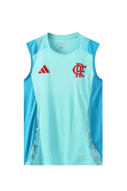 Flamengo Light Blue Sleeveless Set