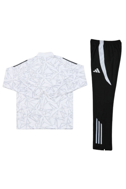 Real Madrid Black and White Tracksuit II